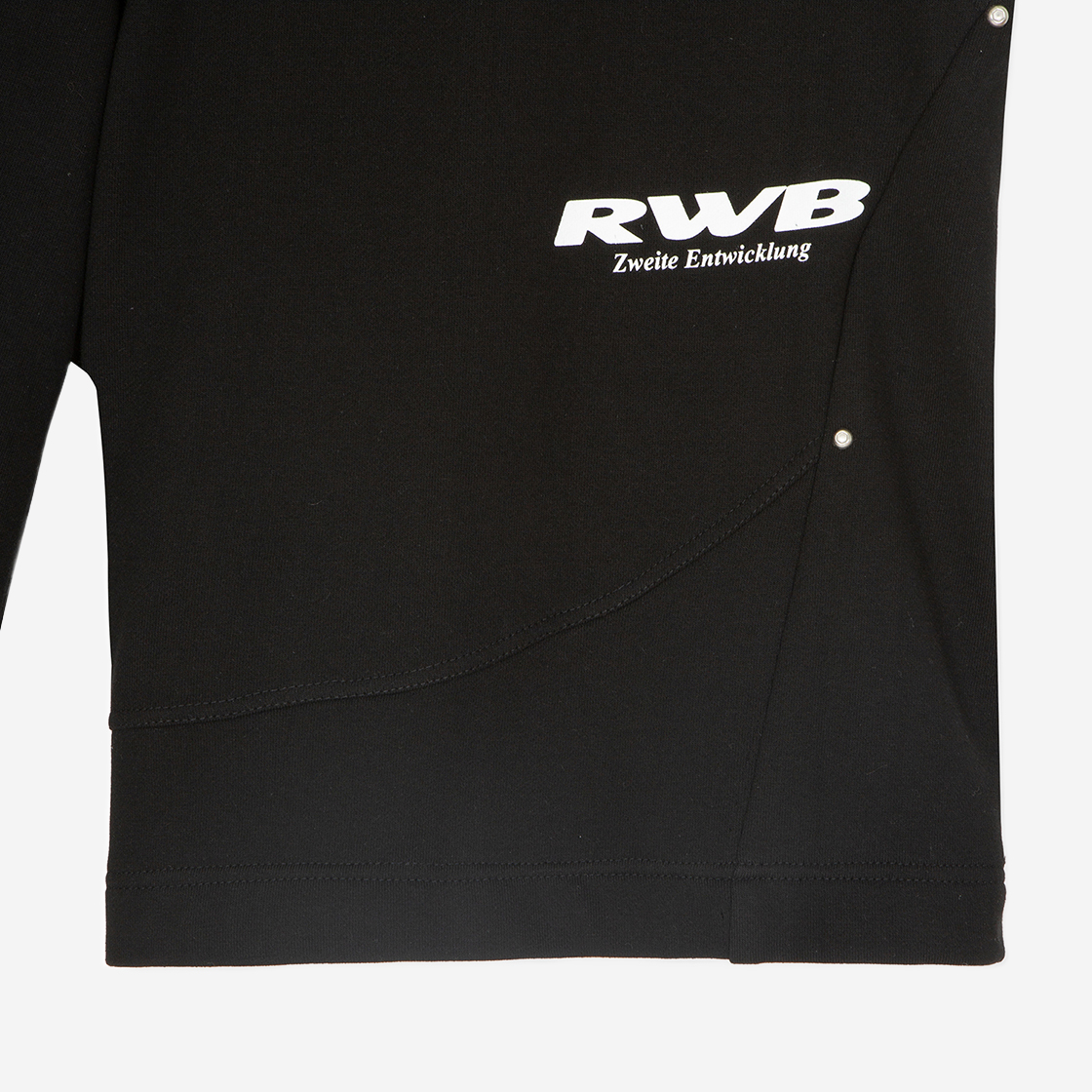 알더블유비 시그니쳐 로고 쇼츠 블랙(RWB Signature Logo Shorts Black) - 4