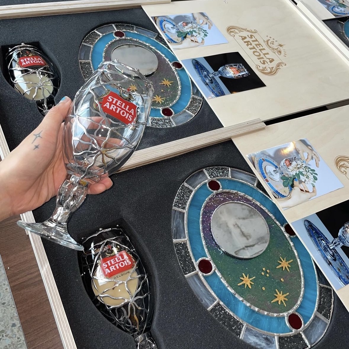 Stella Artois Art Piece Edition #1. MIRAE 착용 스타일 - 3