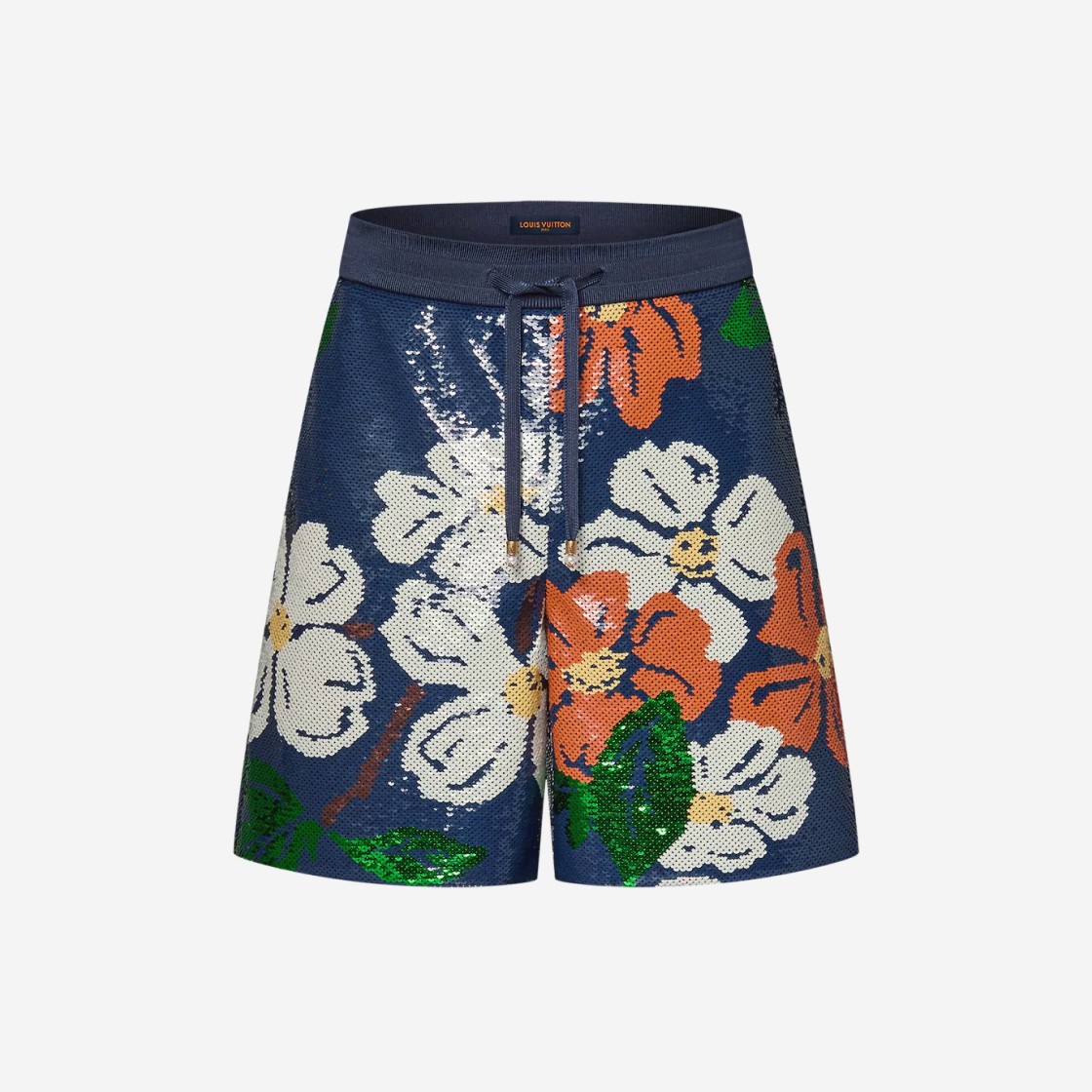 Louis Vuitton Sequin Embroidered Shorts Multicolor 상세 이미지 1