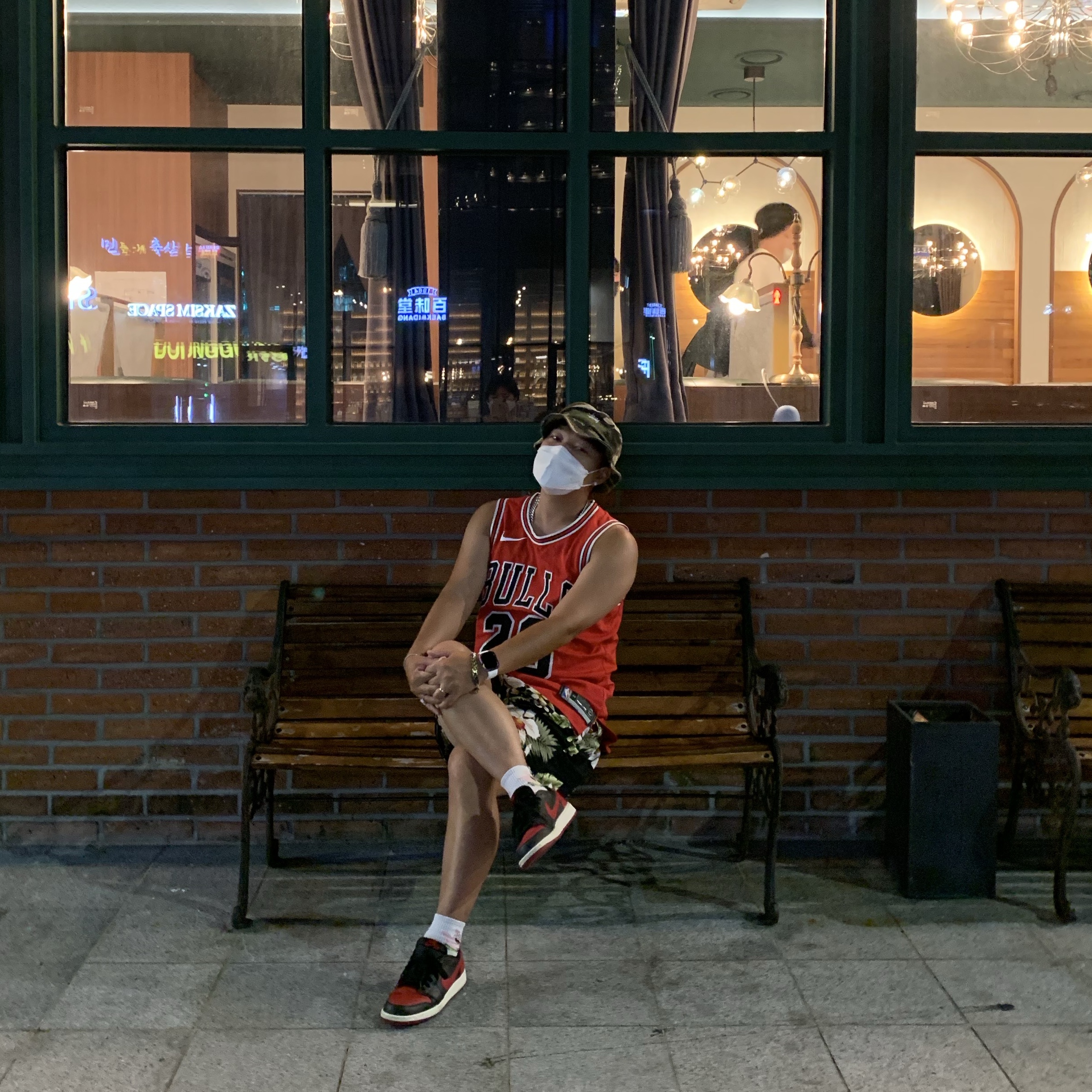 (GS) Jordan 1 Retro Low OG Bred 2015 착용 스타일