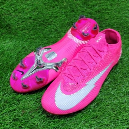 Nike Mercurial Vapor 13 Elite FG Pink Blast White 착용 스타일 - 2