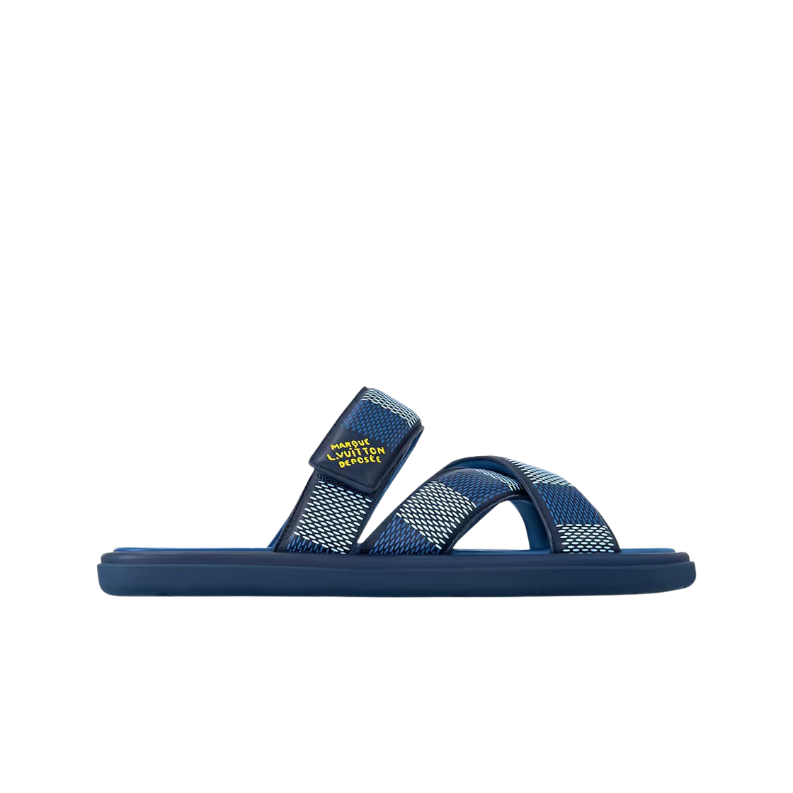 Louis Vuitton LV Venice Mule Navy Blue 상세 이미지 1