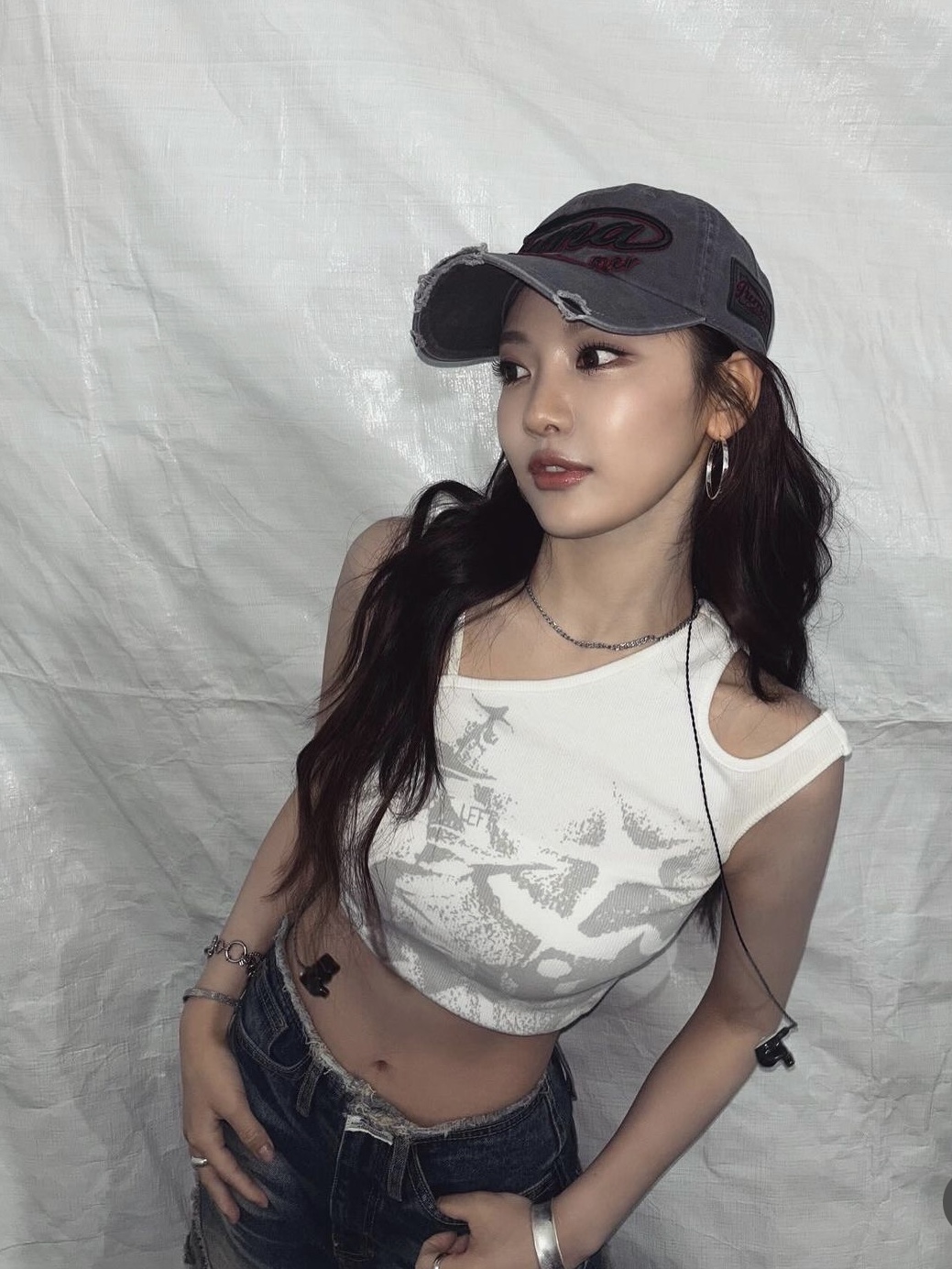 Ottolinger x Puma BB Cap Black 착용 스타일 - 4