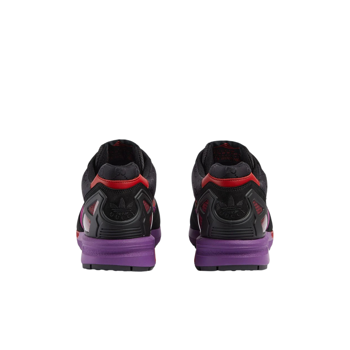 구찌 x 아디다스 ZX8000 스니커즈 블랙 GG 캔버스(Gucci x Adidas ZX8000 Sneaker Black GG Canvas) - 3