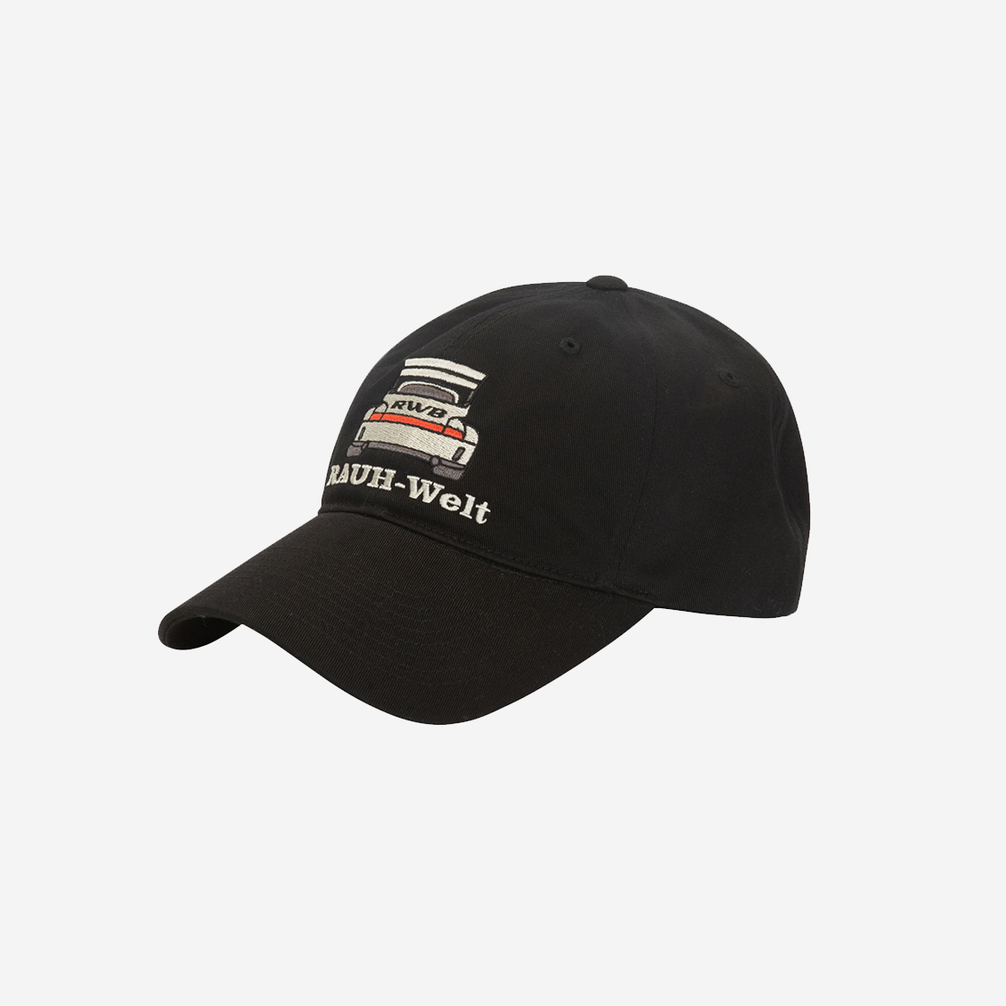 알더블유비 엠브로이드 카 캡 블랙(RWB Embroidery Car Cap Black) - 2