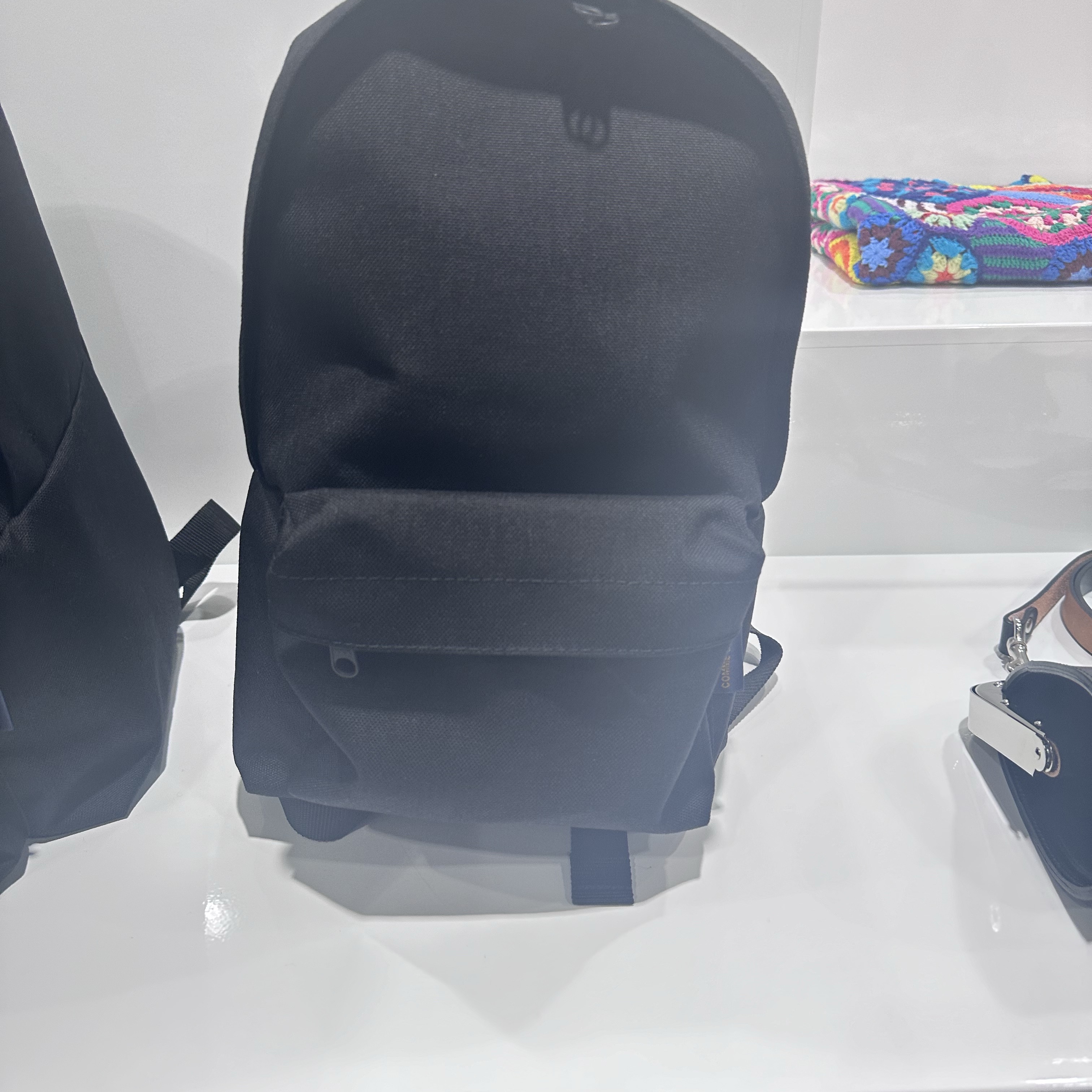 Comme des Garcons Homme Plus Nylon Backpack Large Black 착용 스타일 - 2