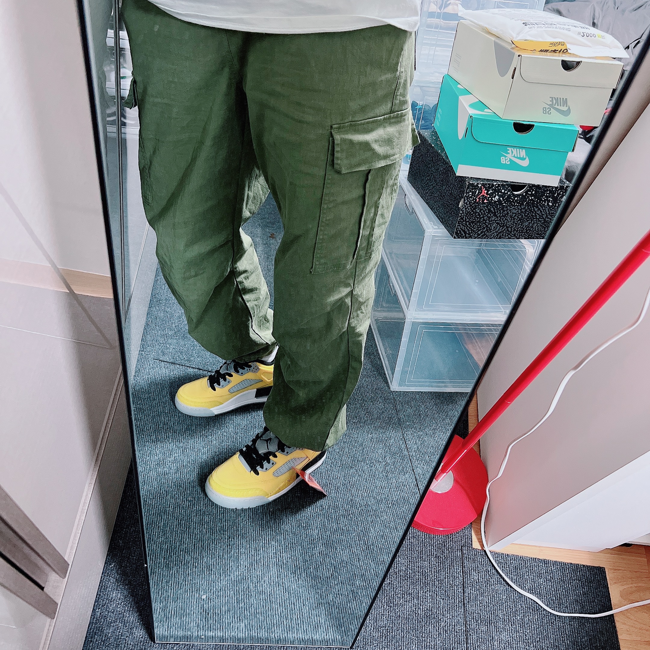 Jordan Spizike Low Varsity Maze 착용 스타일 - 1