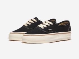 Vans Authentic Reissue 44 Black 착용 스타일