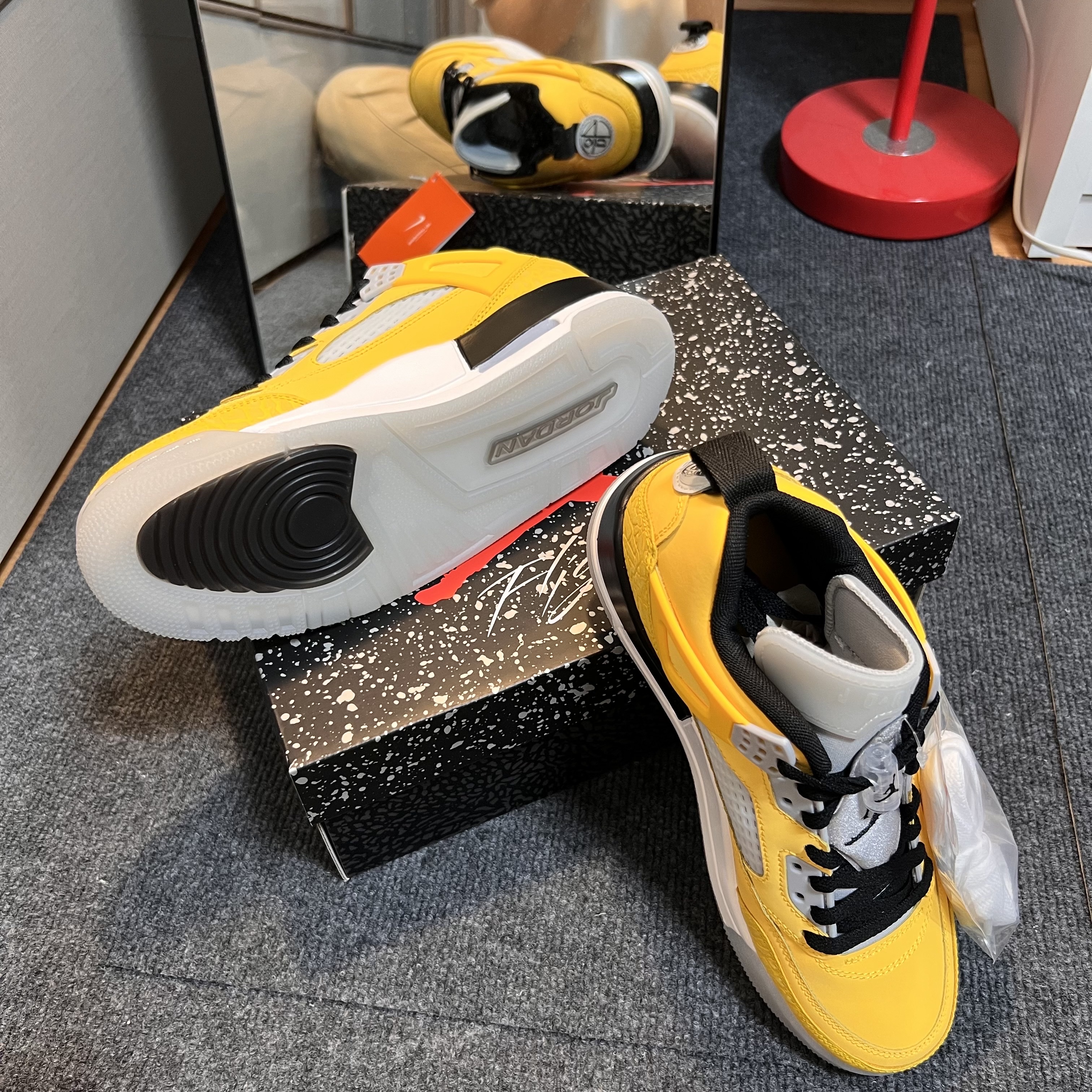 Jordan Spizike Low Varsity Maze 착용 스타일 - 5
