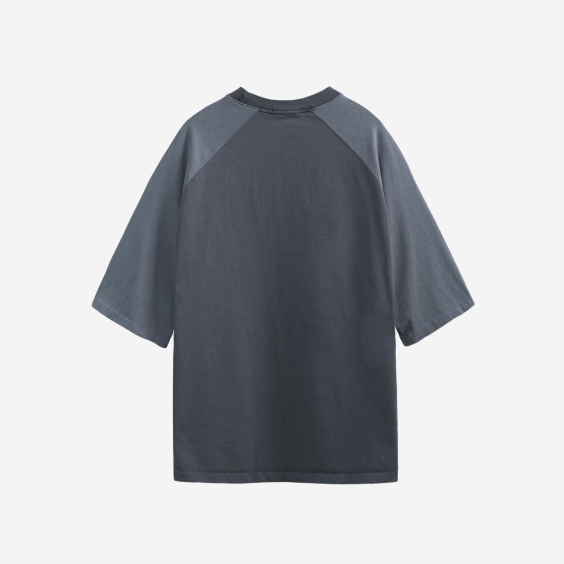 Polyteru Human Index Human Raglan 1/2 Mock T-Shirt Blue - 24SS 상세 이미지 2