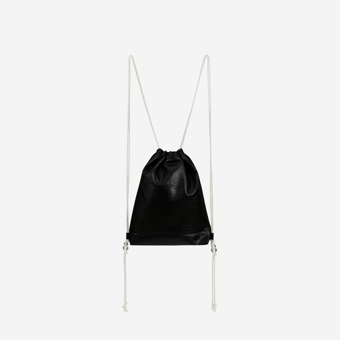필인더블랭크 크링클 짐백 스몰 블랙(Fillintheblank Crinkle Gym Bag S Black) - 3