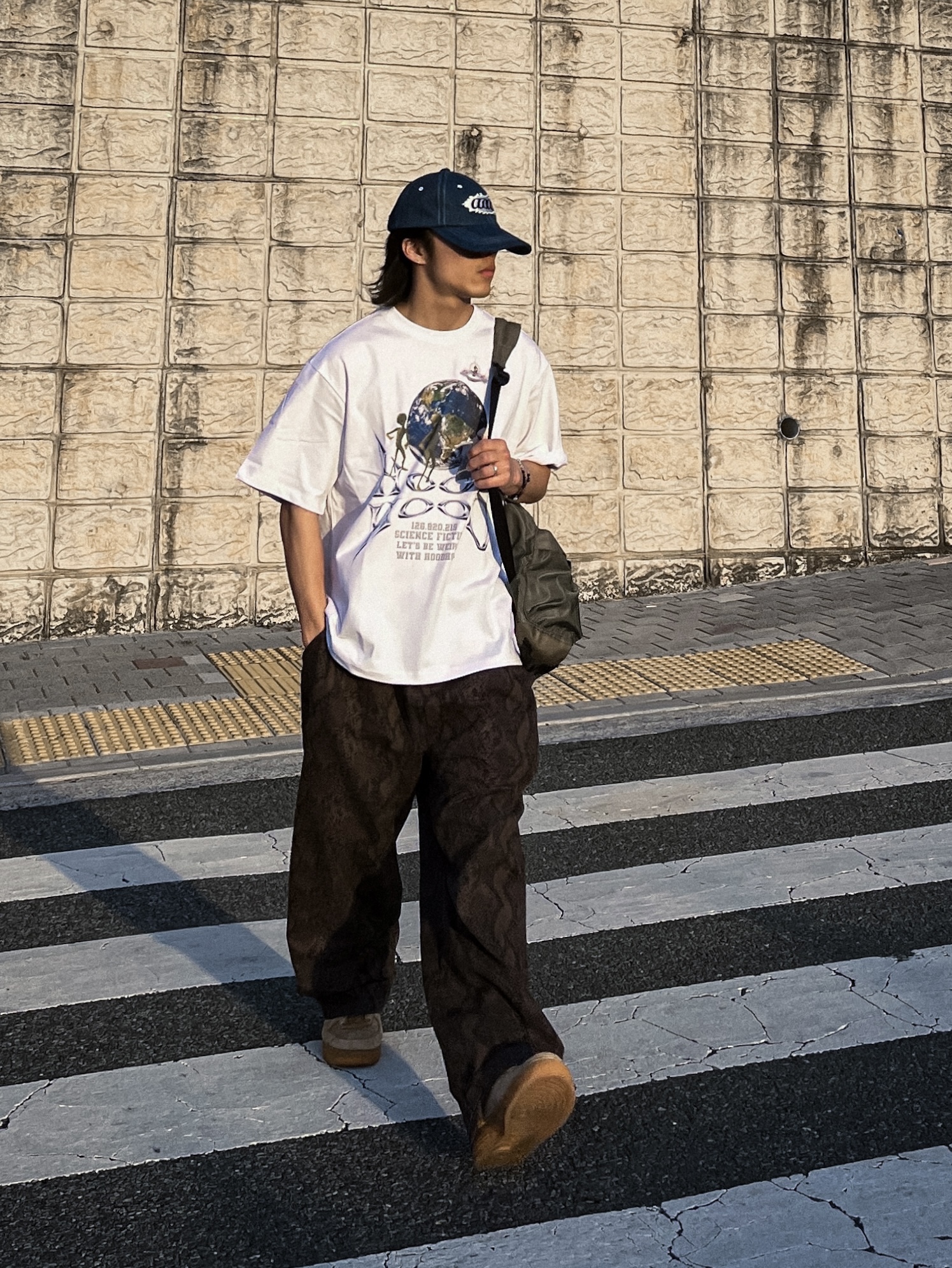 Nike Air Force 1 '07 WB Flax 착용 스타일 - 1