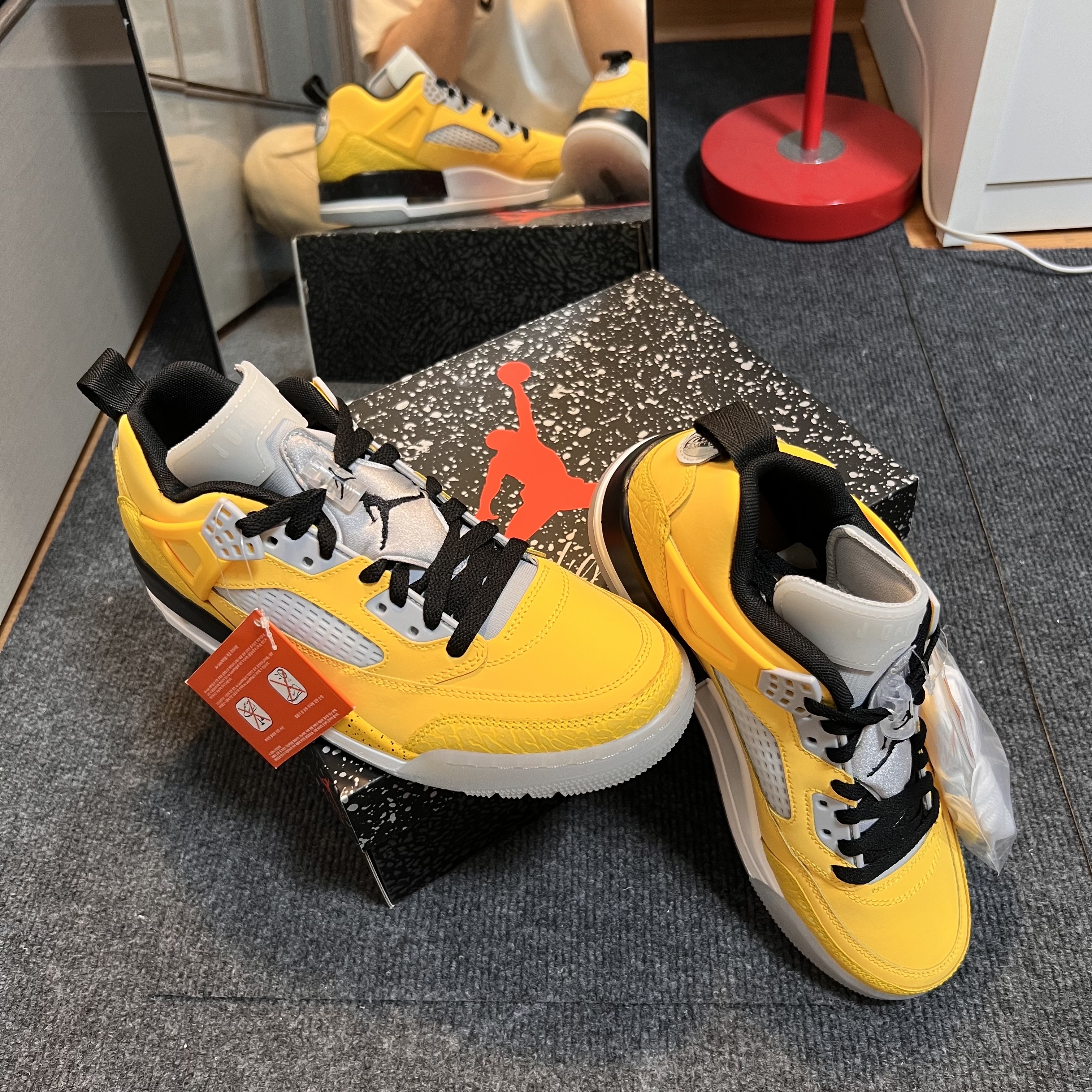 Jordan Spizike Low Varsity Maze 착용 스타일 - 4