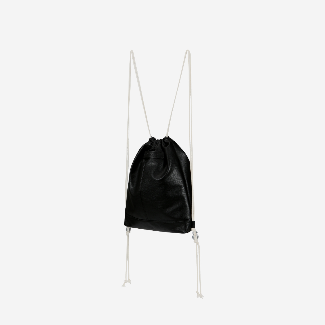 필인더블랭크 크링클 짐백 스몰 블랙(Fillintheblank Crinkle Gym Bag S Black) - 2