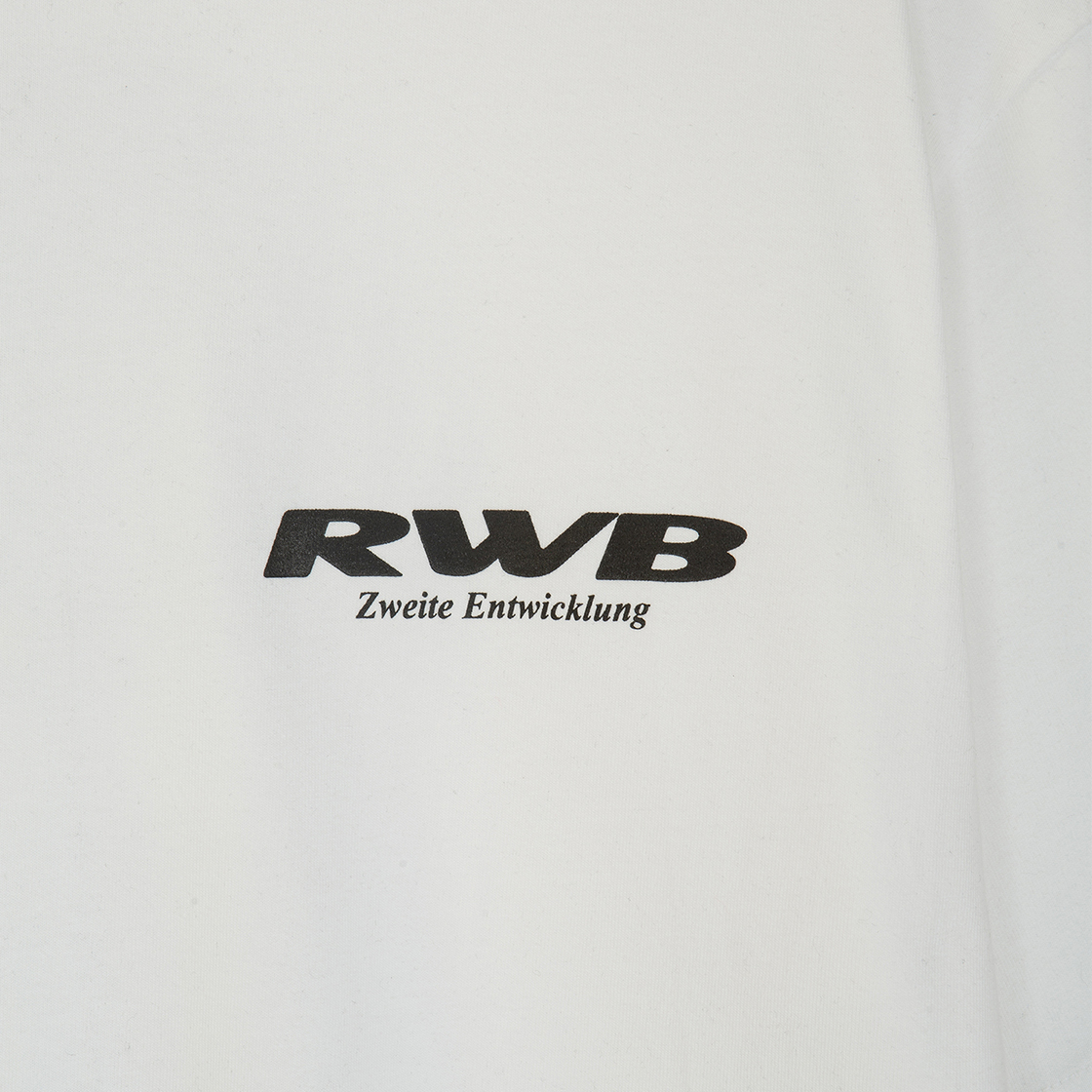 알더블유비 로드 사인 숏슬리브 티셔츠 화이트(RWB Road Sign SS Tee White) - 4