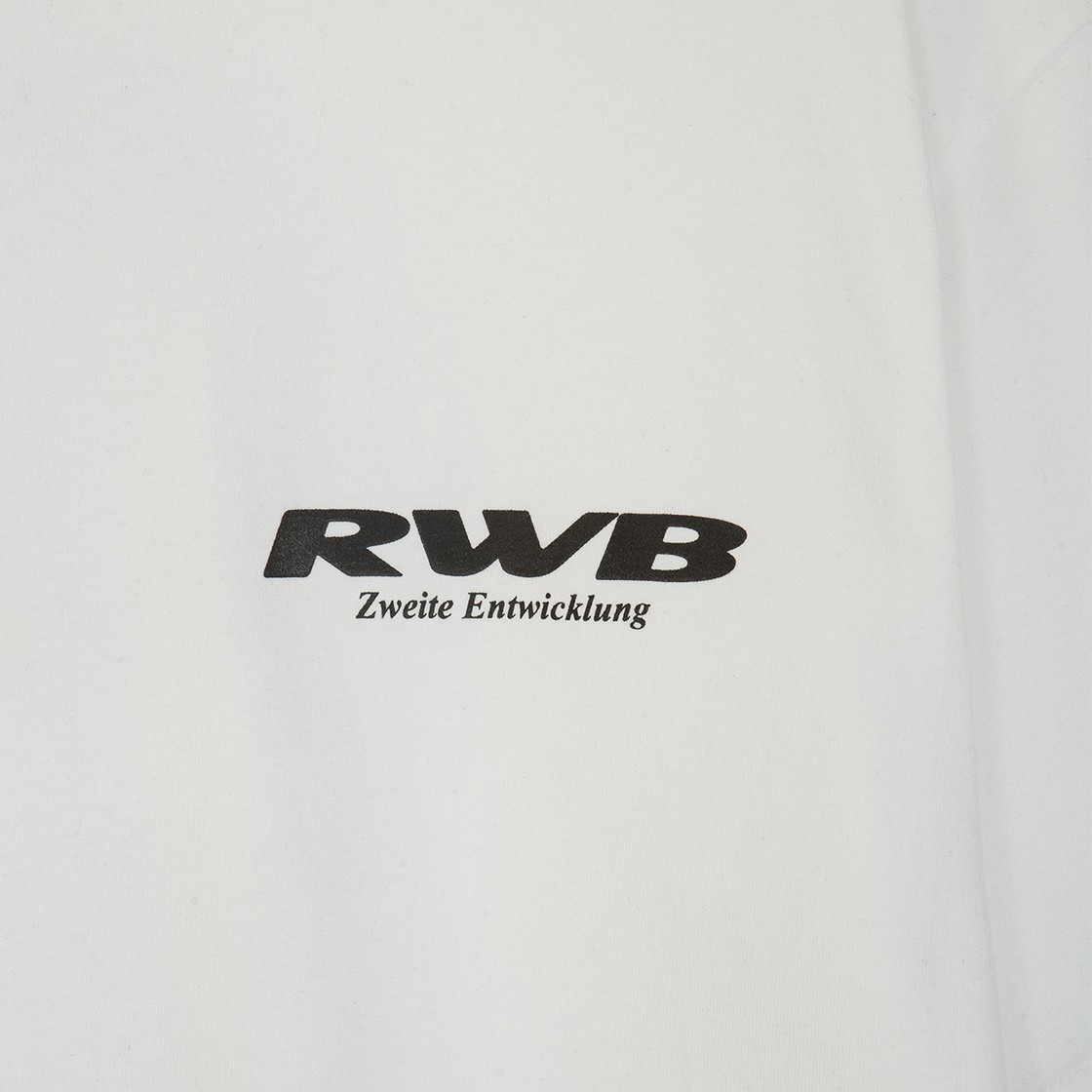 RWB Road Sign SS Tee White 상세 이미지 4