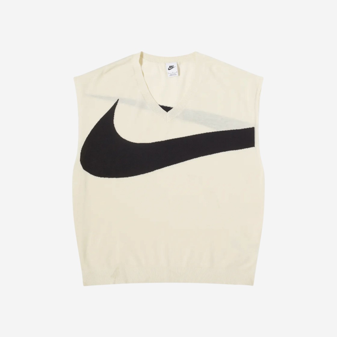 Nike Swoosh Sweater Vest Coconut Milk - Asia 상세 이미지 1