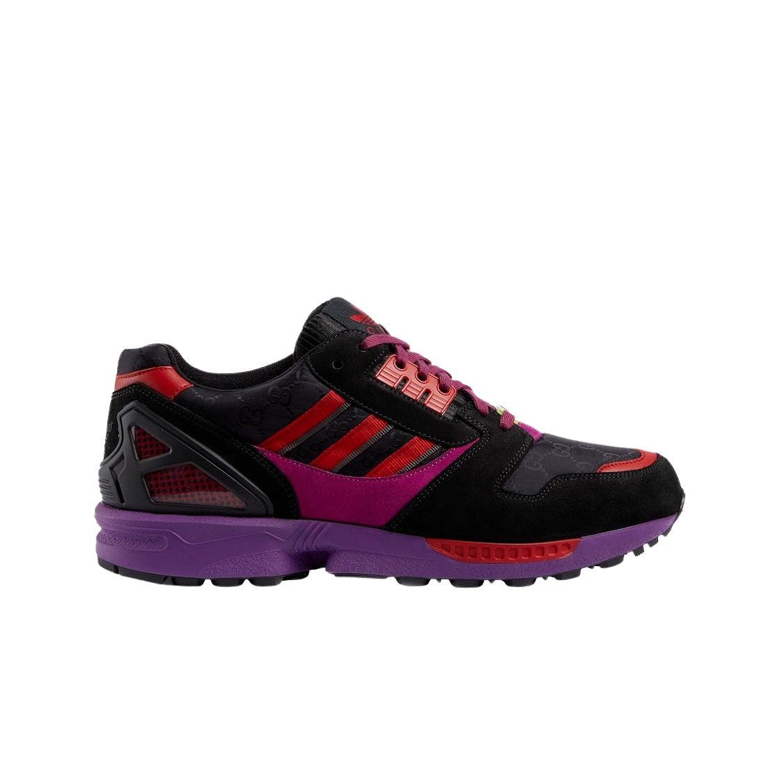 구찌 x 아디다스 ZX8000 스니커즈 블랙 GG 캔버스 | Gucci | KREAM