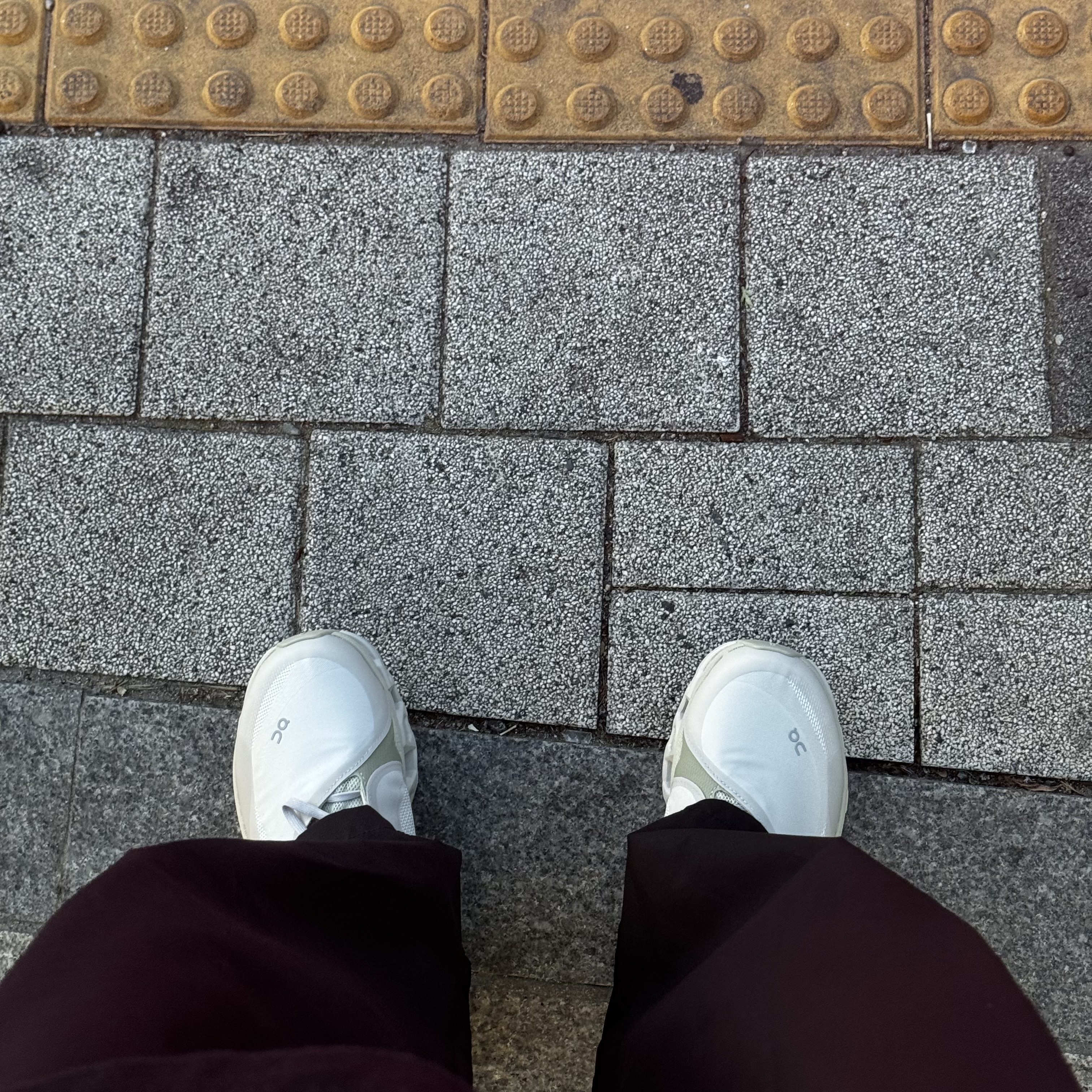 On Running x Post Archive Faction (Paf) Cloudmonster 2 Moondust Chalk 착용 스타일