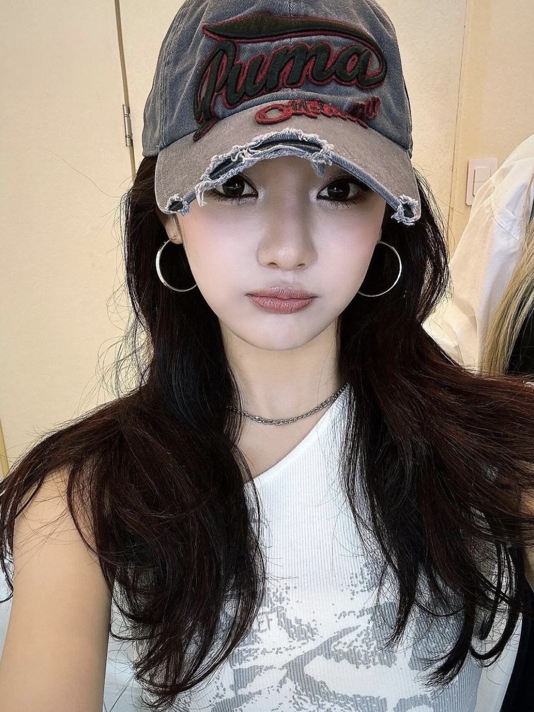 Ottolinger x Puma BB Cap Black 착용 스타일 - 2