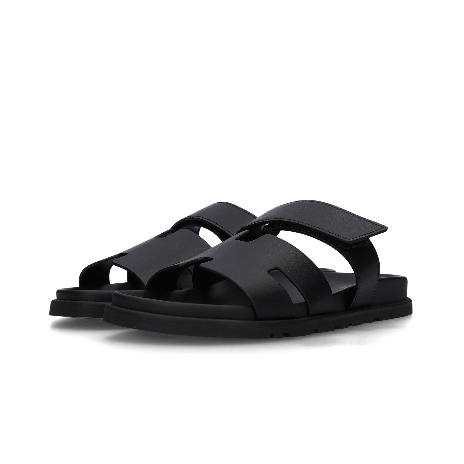 Hermes Chypre Sandal Calfskin & Noir