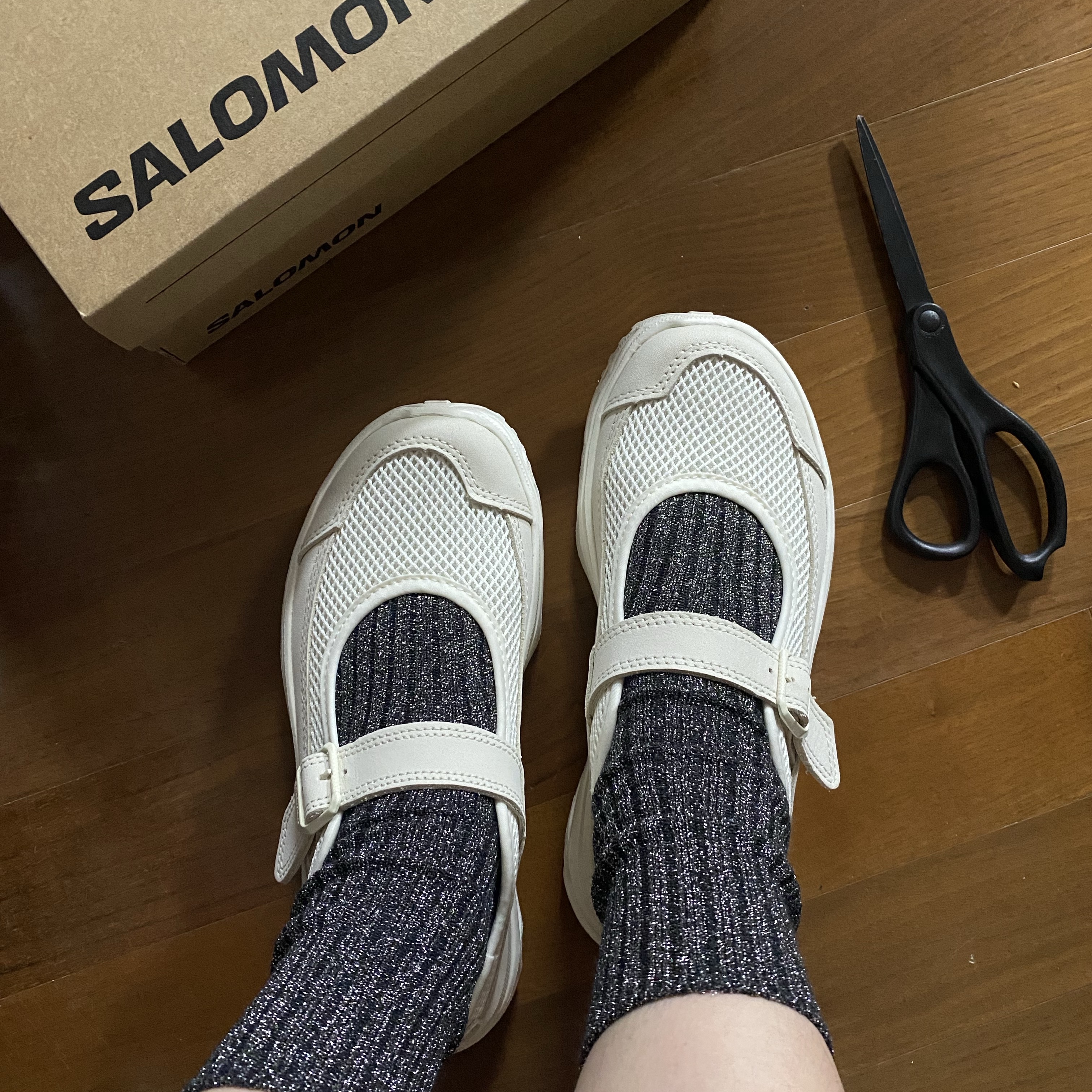 Salomon RX Marie Jeanne Vanilla Ice 착용 스타일