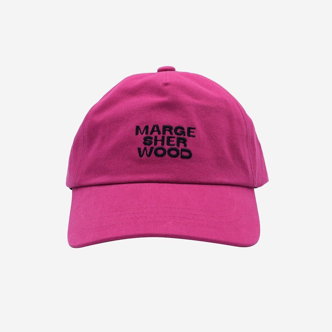 Margesherwood Basic Logo Ballcap Fuxia Pink 상세 이미지 1