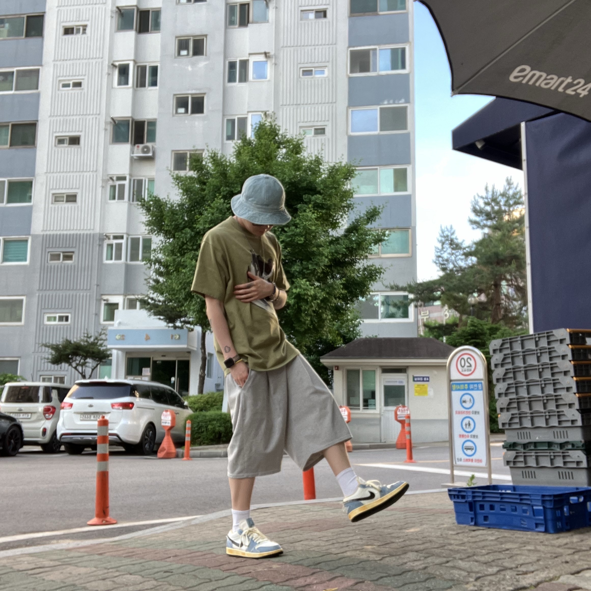 Jordan 1 Low World Make Japan 착용 스타일