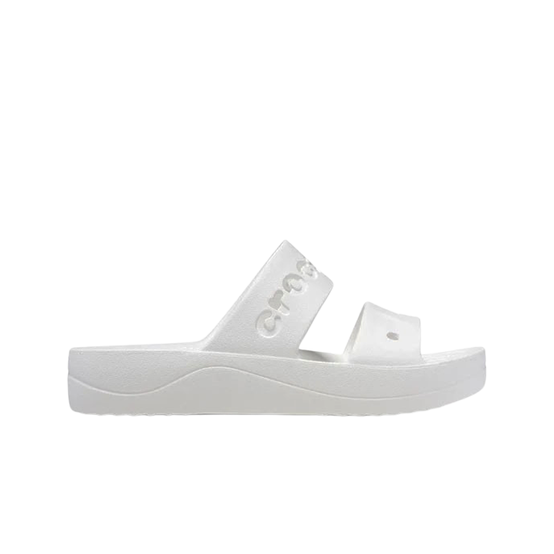 (W) Crocs Baya Platform Sandal White 상세 이미지 1