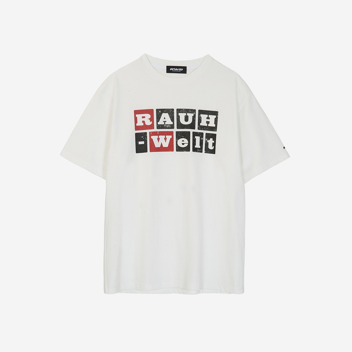 RWB Box Logo SS Tee White 상세 이미지 1