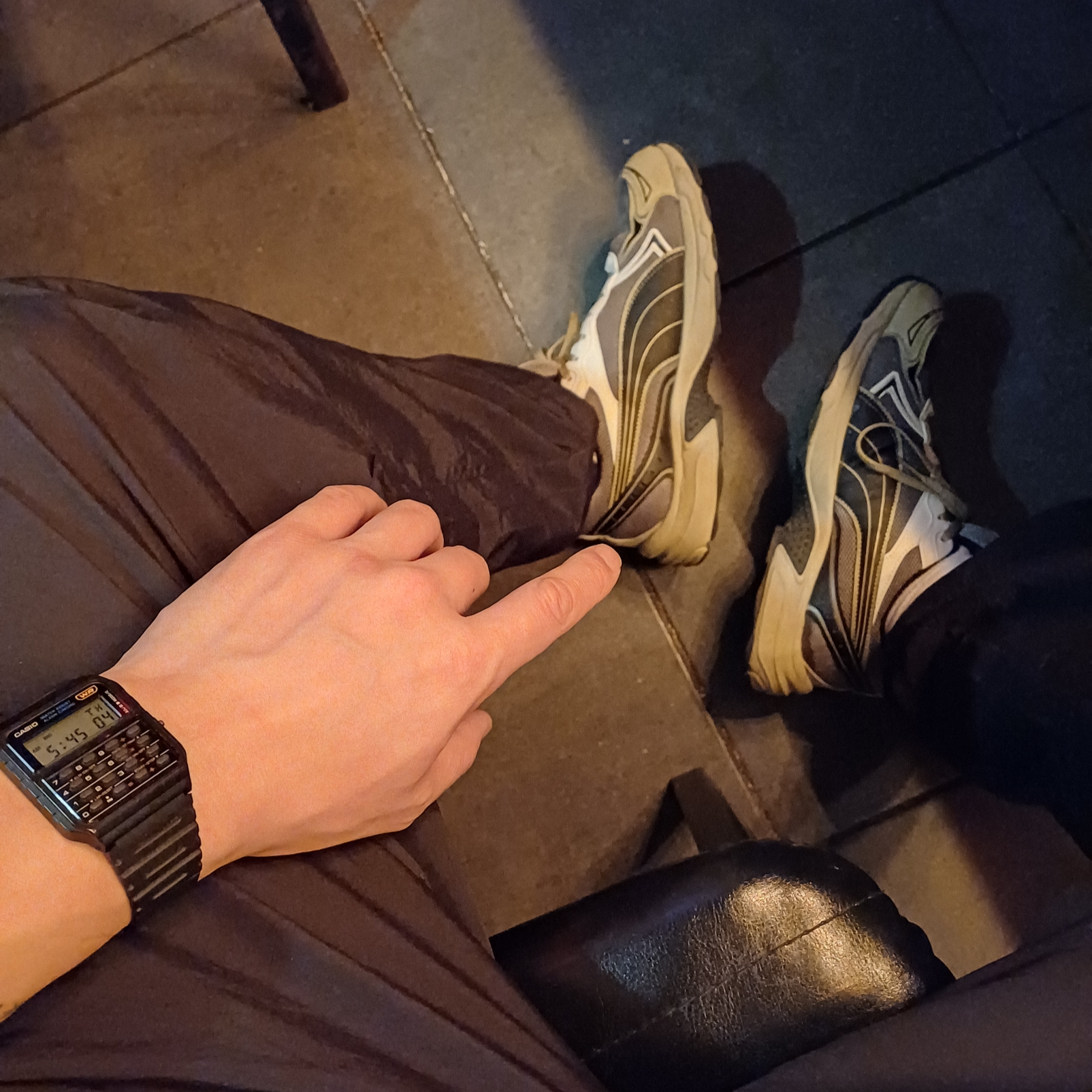 Puma Milenio TR Cast Iron Birch Tree 착용 스타일