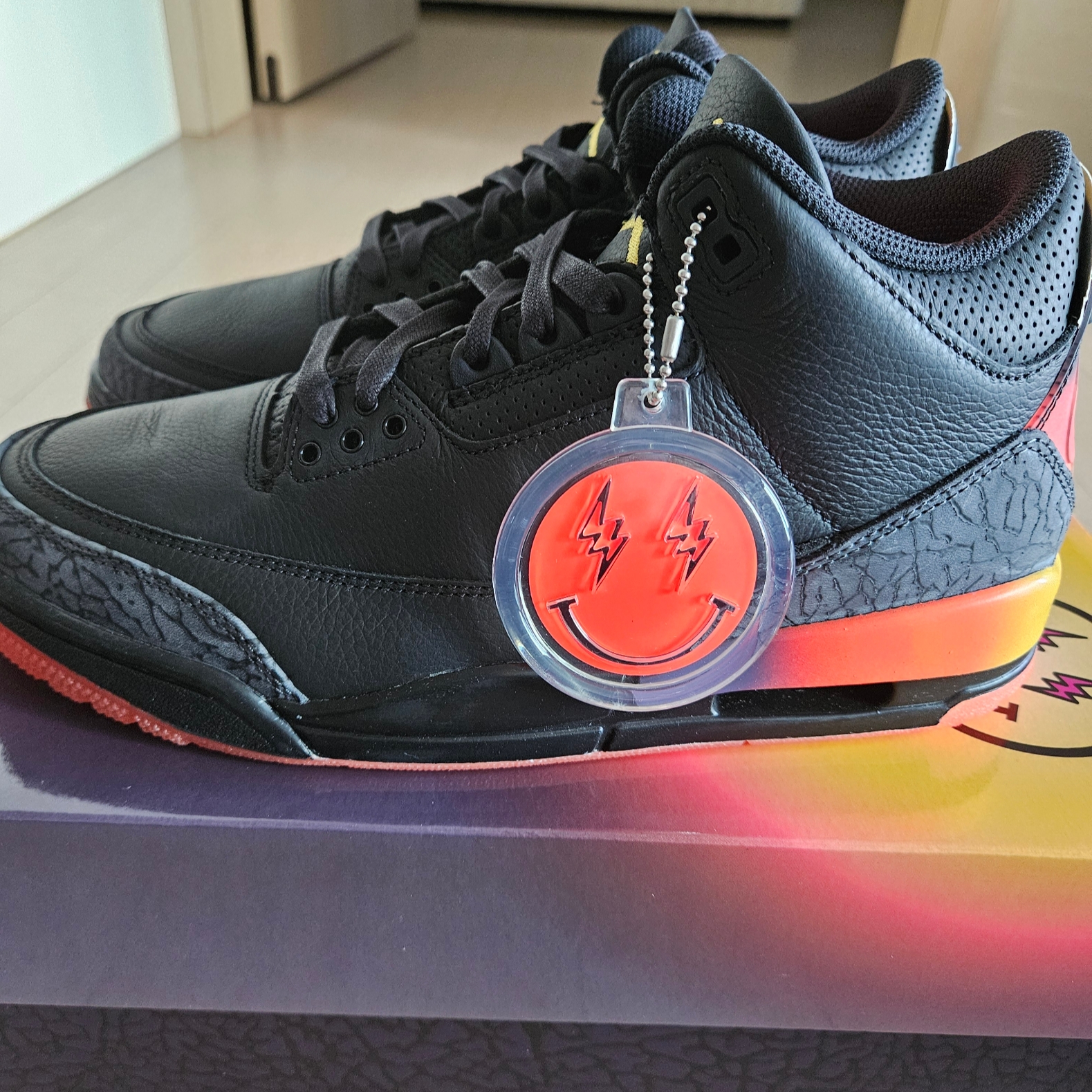 Jordan 3 x J Balvin Retro SP Rio 착용 스타일 - 3