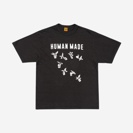 휴먼 메이드 그래픽 티셔츠 #17 블랙