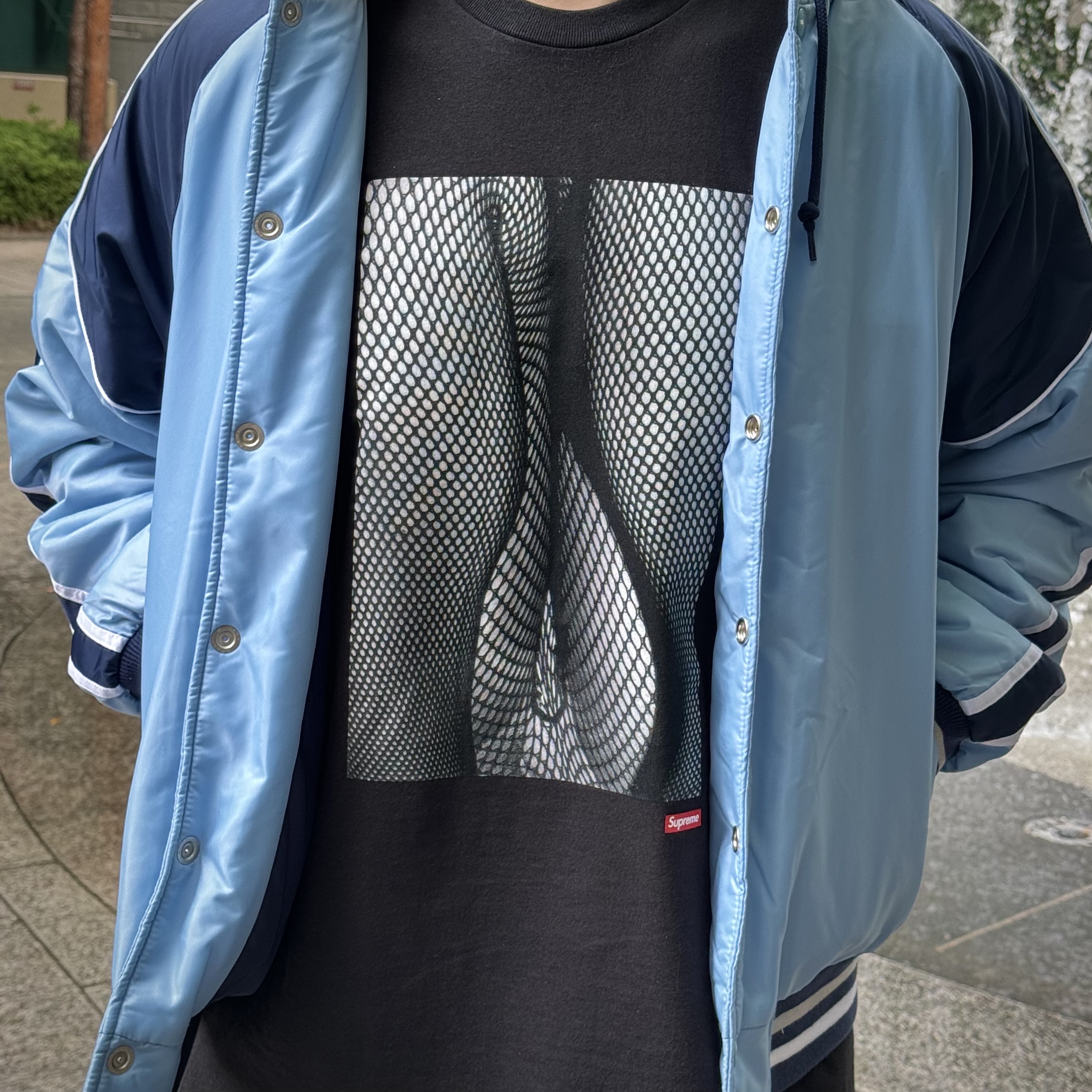 Supreme x Nike Sweatpant Black - 24SS, Nike x Skepta Shox TL 착용 스타일 - 4