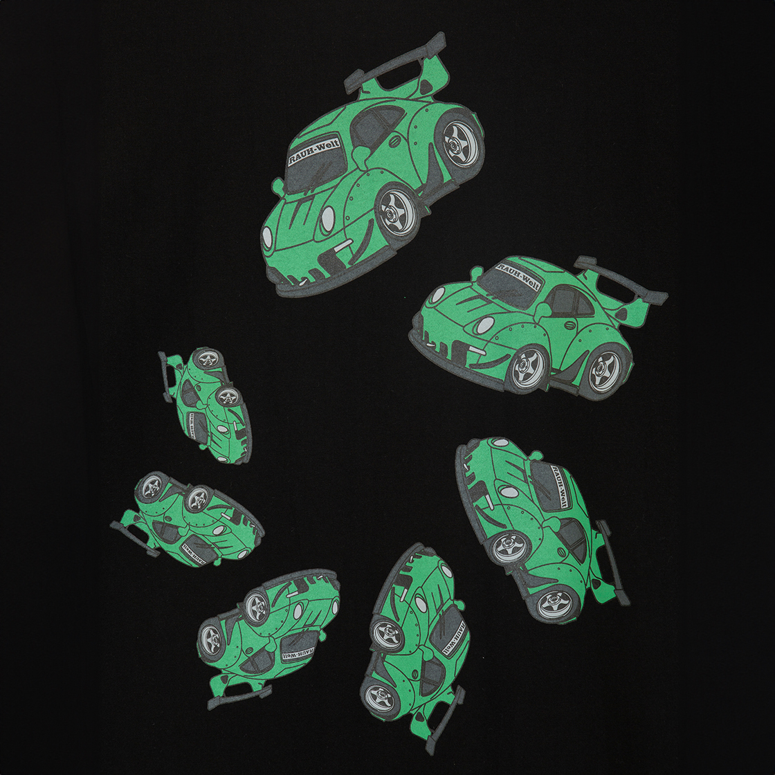 알더블유비 토이 카 숏슬리브 티셔츠 블랙(RWB Toy Car SS Tee Black) - 6