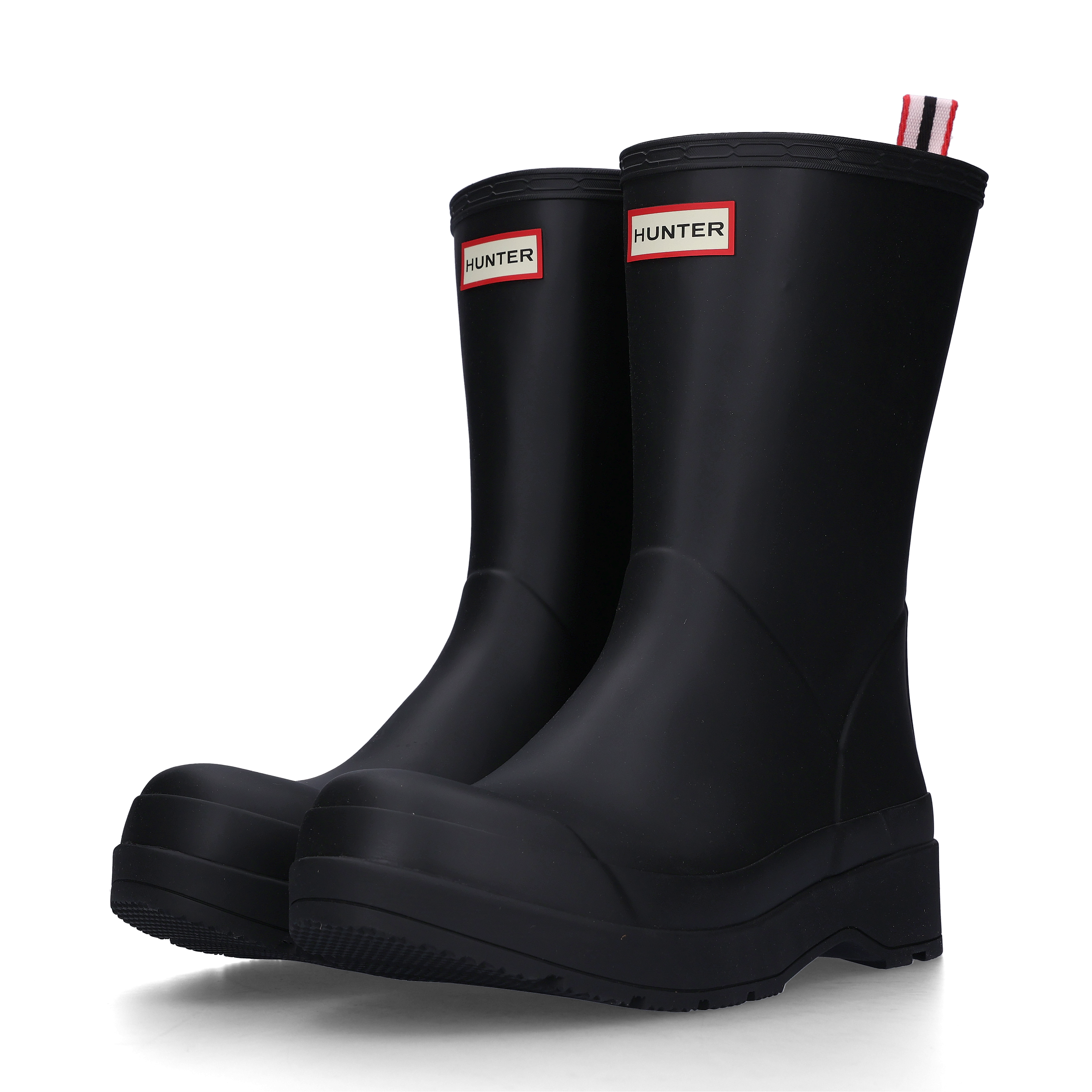 Hunter Play Mid-Height Rain Boots Black