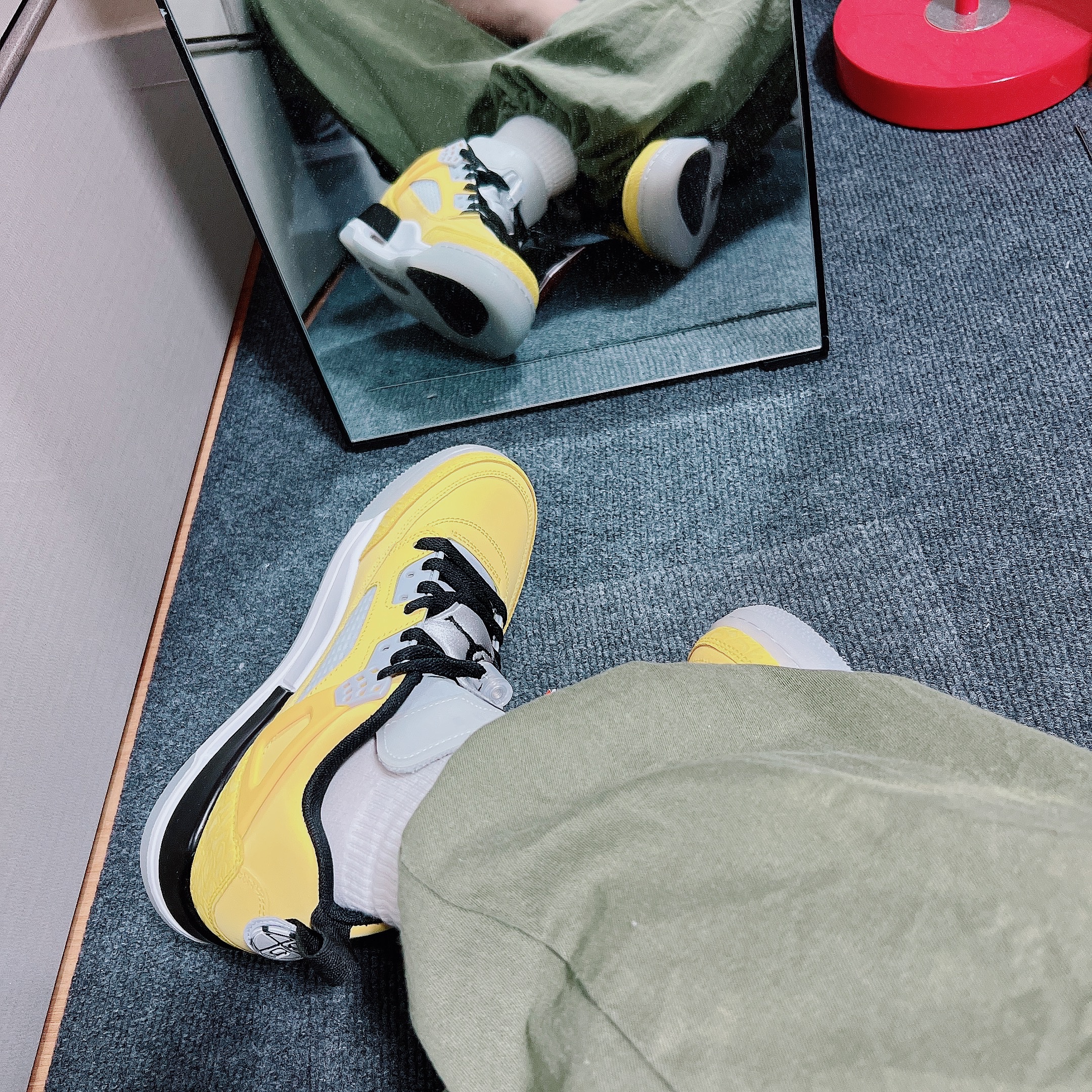 Jordan Spizike Low Varsity Maze 착용 스타일 - 7