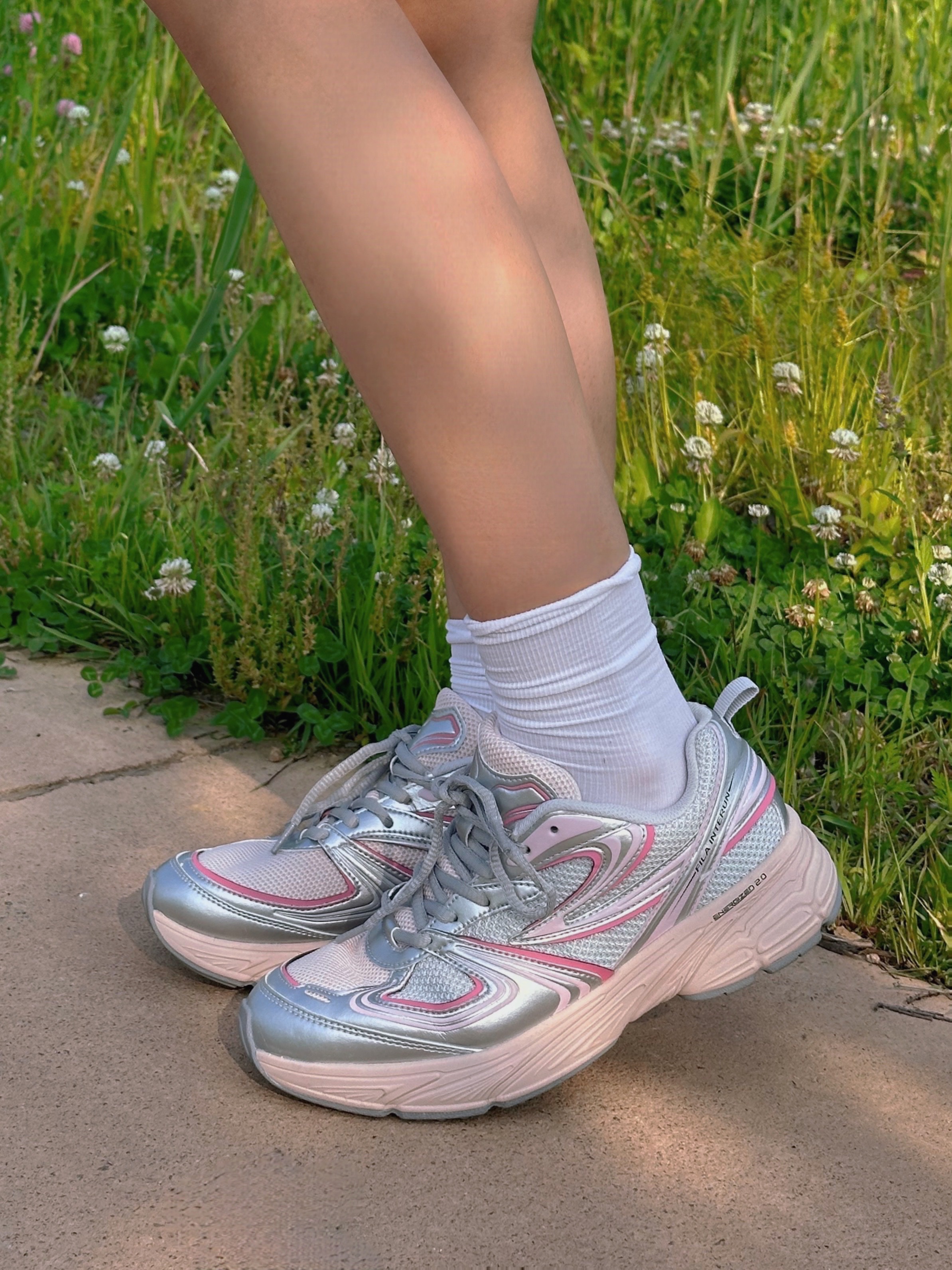 Fila Interun Pink Blossom 착용 스타일 - 8