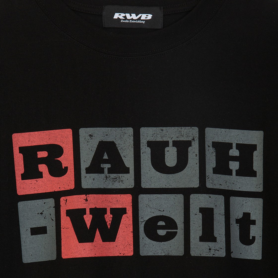 RWB Box Logo SS Tee Black 상세 이미지 4