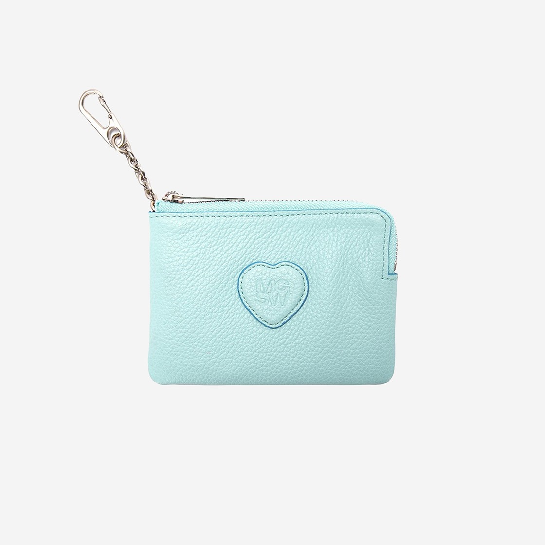 Margesherwood Heart Zipper Wallet Pastel Mint 상세 이미지 1