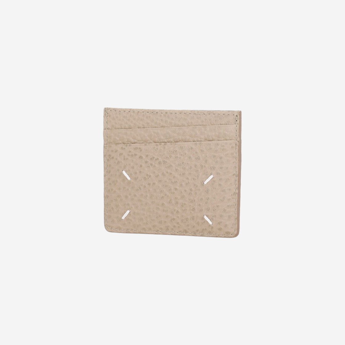 Maison Margiela Stitch Card Holder Mud Brown 상세 이미지 1