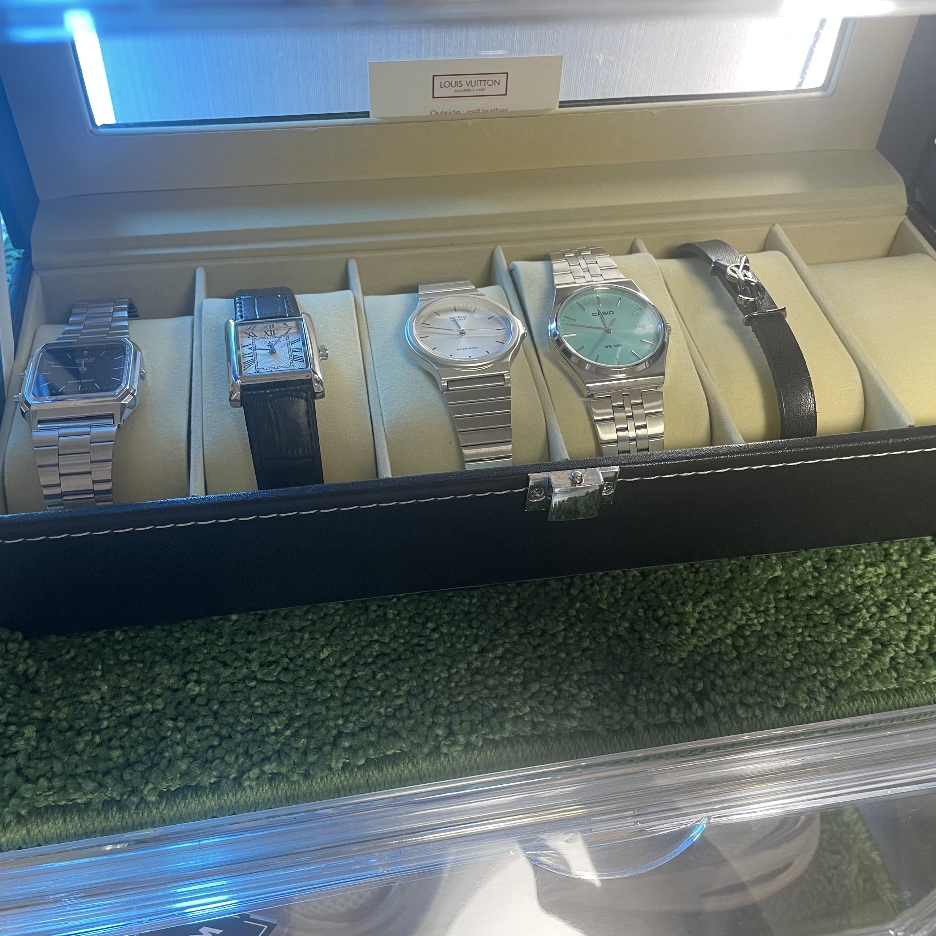 Casio MTP-B145D-2A1V, Casio MTP-1183A-7A 착용 스타일
