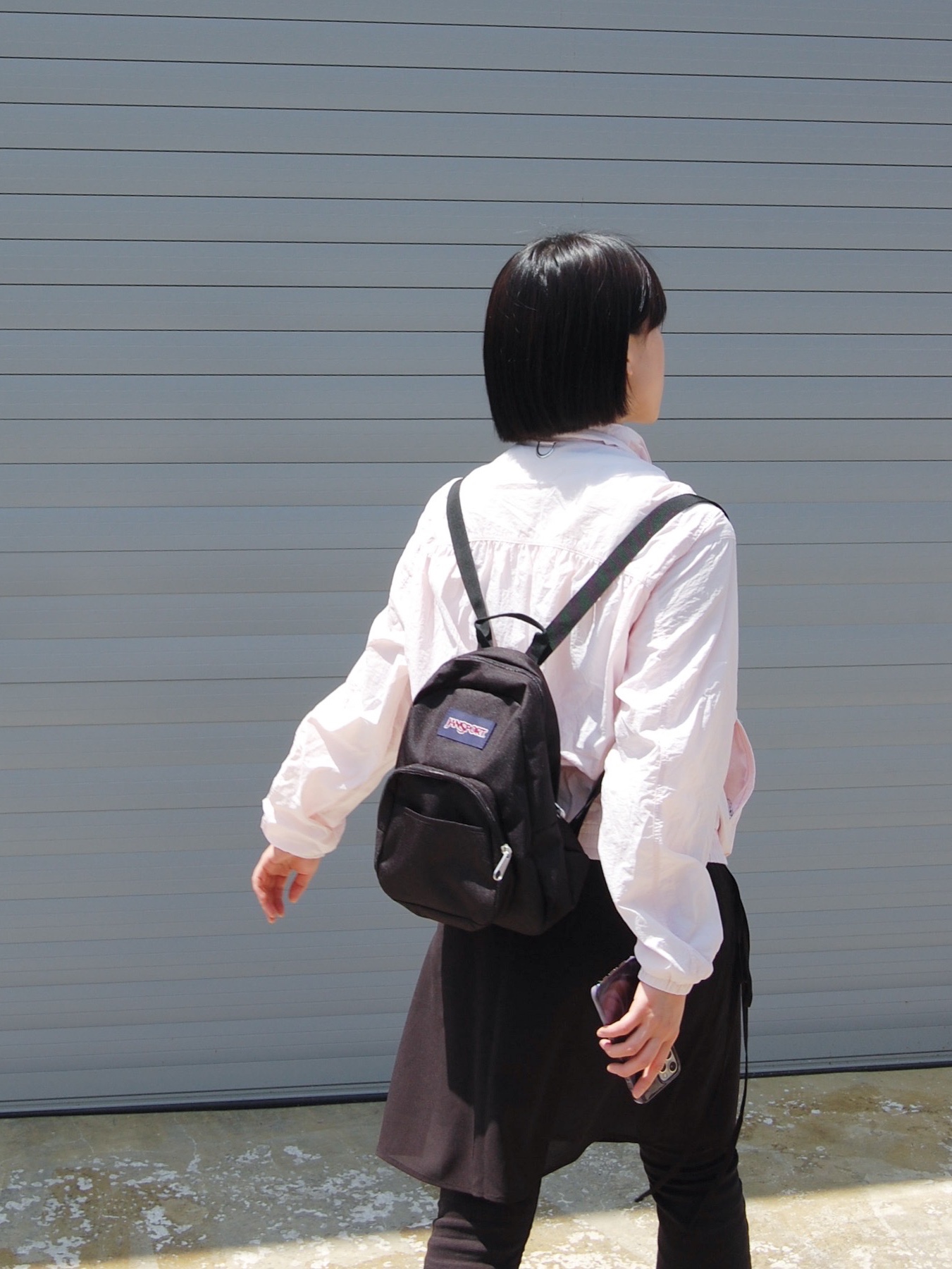 Fila Interun Pink Blossom, Jansport Half Pint Mini Backpack Black 착용 스타일 - 3