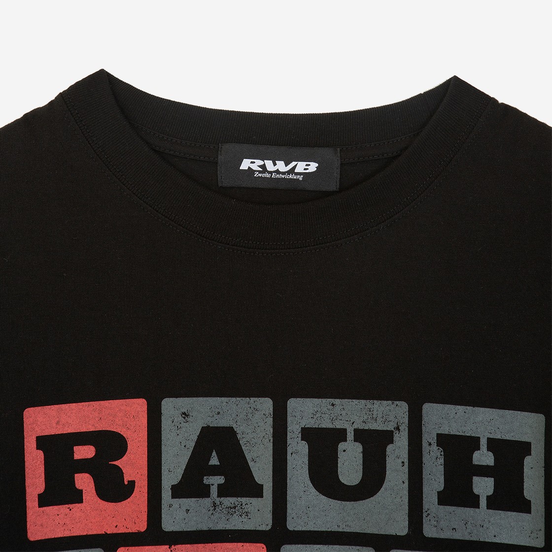 RWB Box Logo SS Tee Black 상세 이미지 3