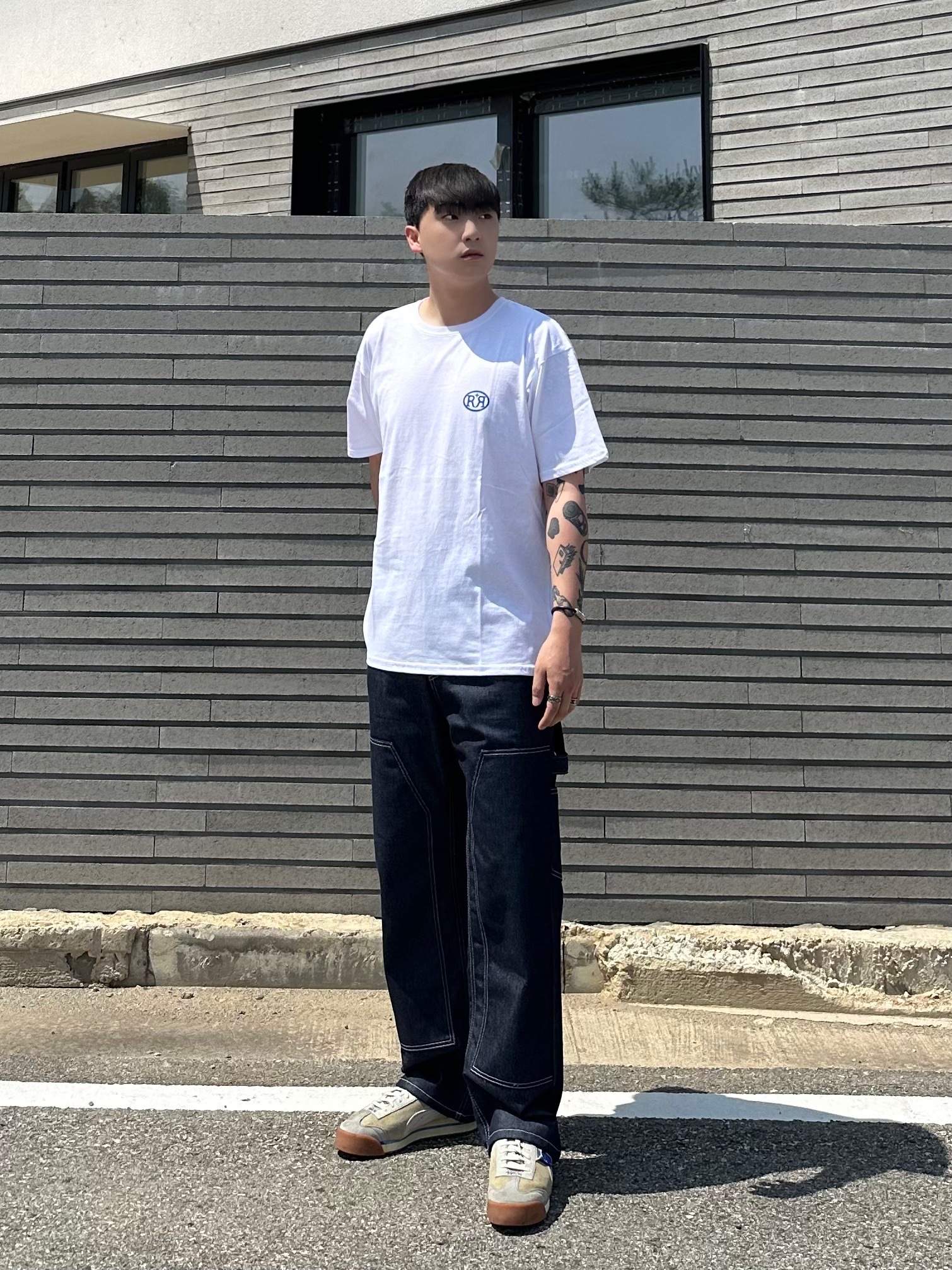 Puma x Ader Error Roma Whisper White 착용 스타일 - 2