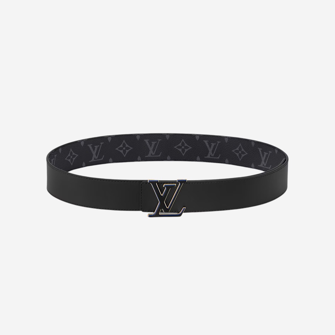 Louis Vuitton LV 3 Steps 40mm Reversible Belt Eclipse Black 상세 이미지 2