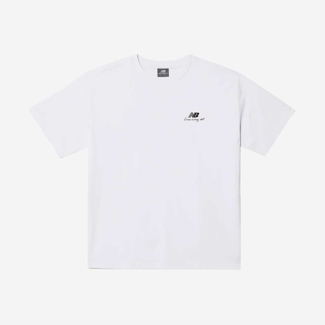 New Balance x IU The Winning T-Shirt White 상세 이미지 2