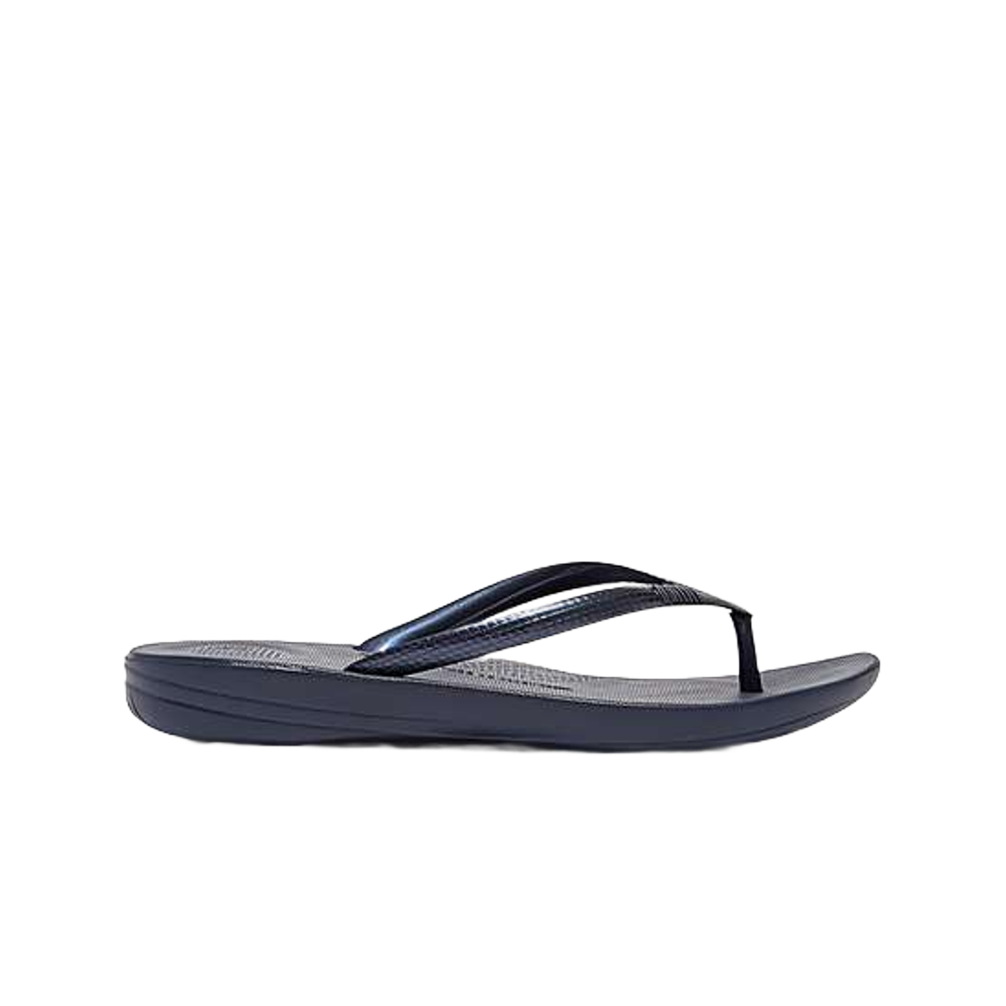 E54-399 (W) FITFLOP Iqushion Ergonomic Flip Flops Midnight Navy