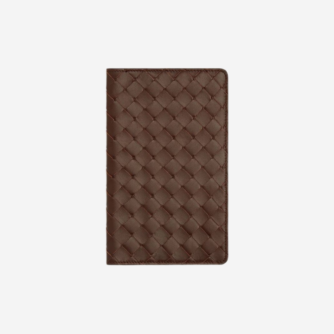 Bottega Veneta Medium Intrecciato Notebook Cover Brownie 상세 이미지 1