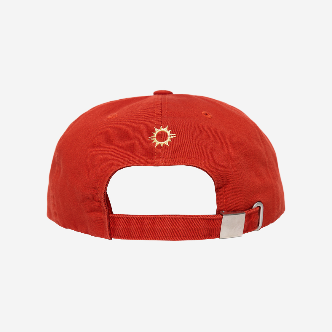 헬로선라이즈 워시드 오지로고 6패널 캡 번트 오렌지(Hello Sunrise Washed OG Logo 6panel Cap_Burnt Orange) - 3